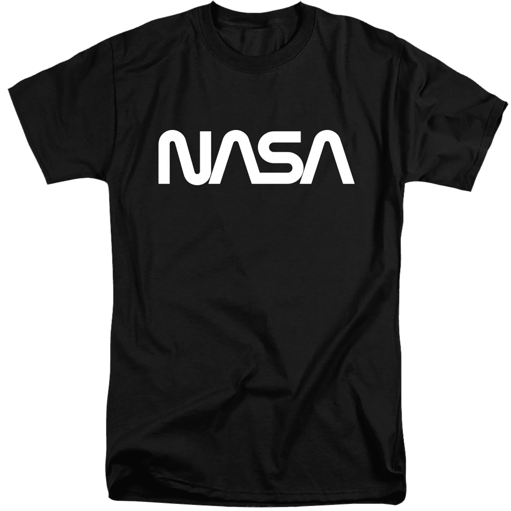 Nasa Worm Logo - Men's Tall Fit T-Shirt Men's Tall Fit T-Shirt NASA