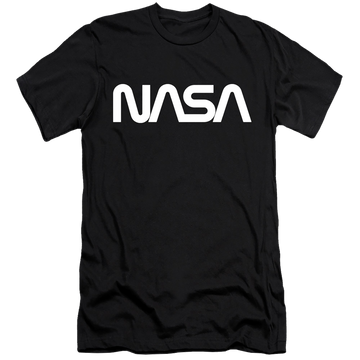 Nasa Worm Logo - Men's Premium Slim Fit T-Shirt Men's Premium Slim Fit T-Shirt NASA