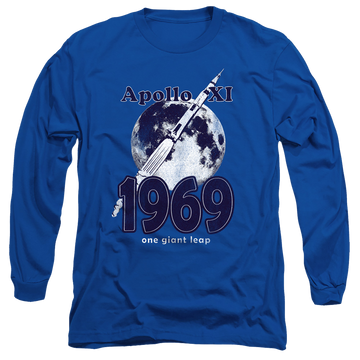 Nasa One Giant Leap - Men's Long Sleeve T-Shirt Men's Long Sleeve T-Shirt NASA