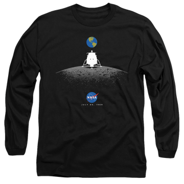 Nasa Moon Landing Simple - Men's Long Sleeve T-Shirt Men's Long Sleeve T-Shirt NASA