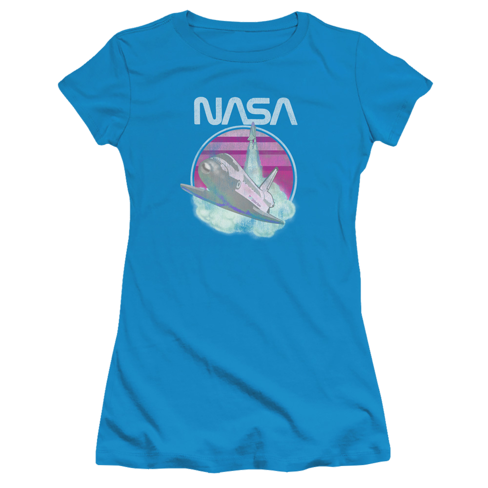 Nasa Shuttle Launch - Juniors T-Shirt Juniors T-Shirt NASA