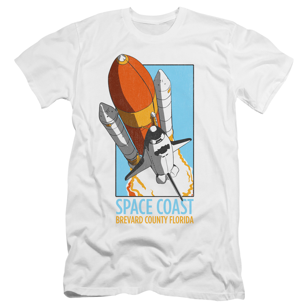 Nasa Space Coast - Men's Premium Slim Fit T-Shirt Men's Premium Slim Fit T-Shirt NASA