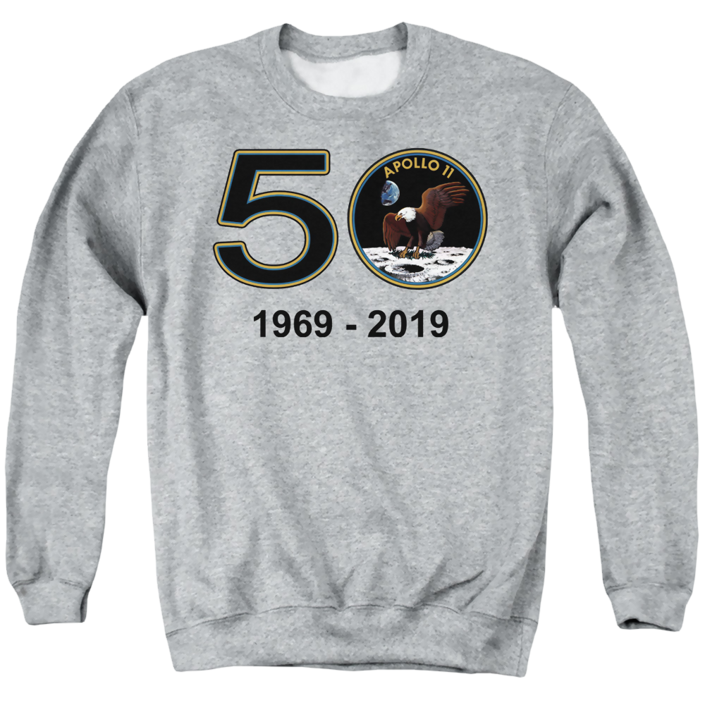 Nasa Apollo 11 50Th - Men's Crewneck Sweatshirt Men's Crewneck Sweatshirt NASA