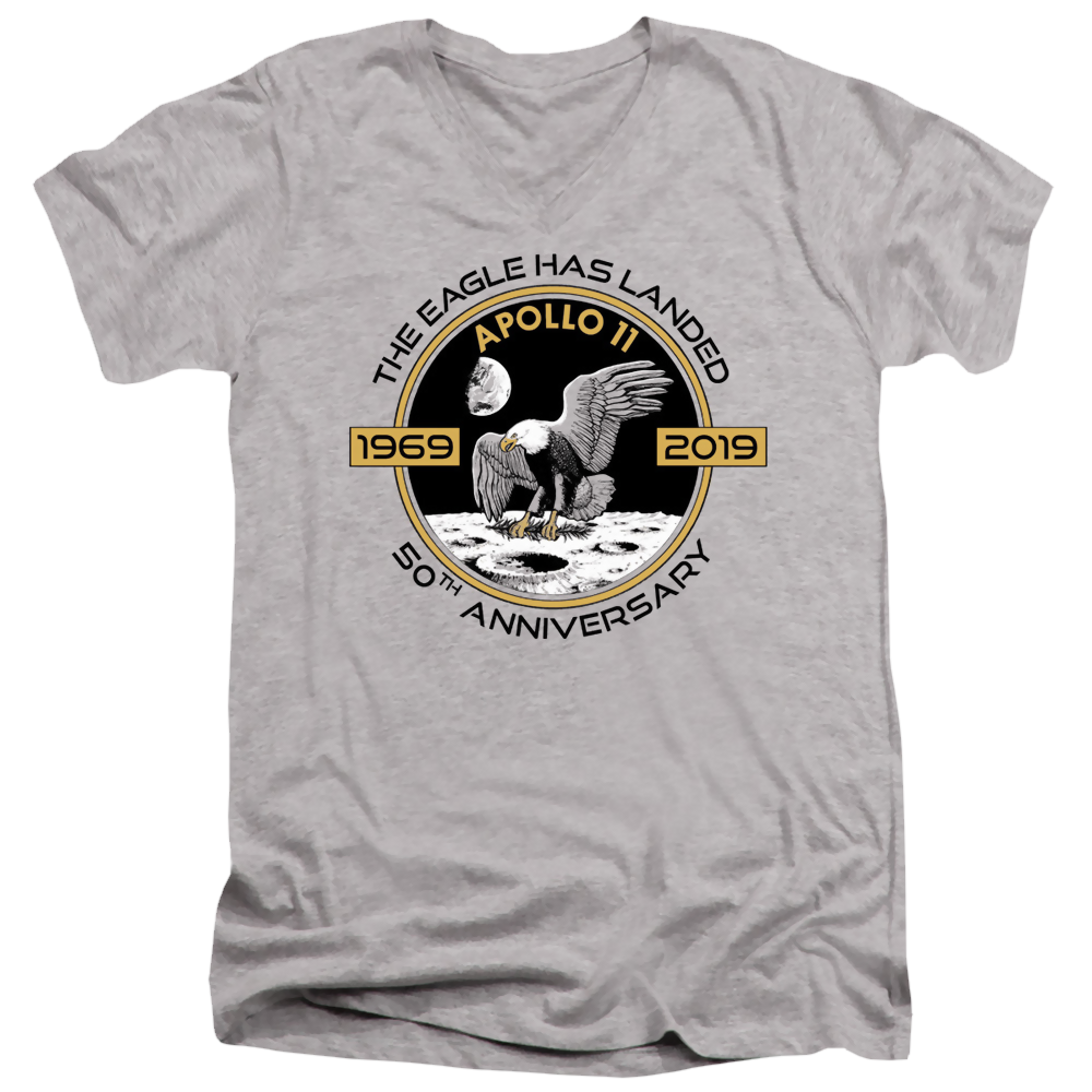 Nasa Apollo Circle 50Th - Men's V-Neck T-Shirt Men's V-Neck T-Shirt NASA