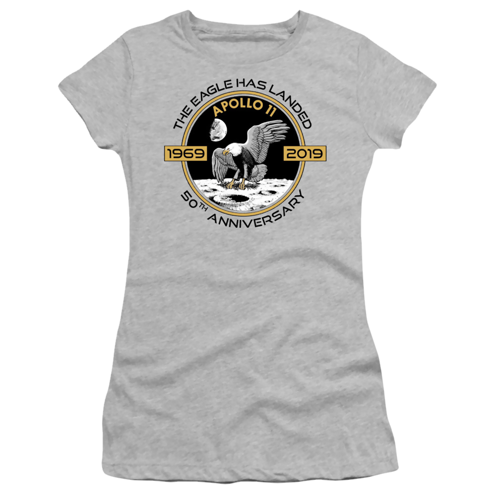 Nasa Apollo Circle 50Th - Juniors T-Shirt Juniors T-Shirt NASA