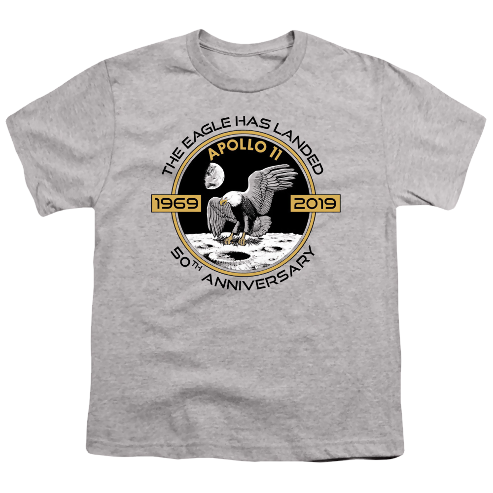 Nasa Apollo Circle 50Th - Youth T-Shirt Youth T-Shirt (Ages 8-12) NASA