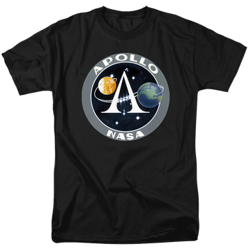 Nasa Apollo Mission Patch - Men's Regular Fit T-Shirt Men's Regular Fit T-Shirt NASA
