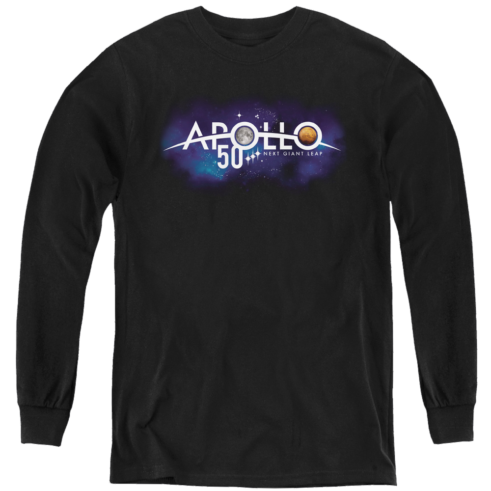 Nasa Next Giant Leap - Youth Long Sleeve T-Shirt Youth Long Sleeve T-Shirt NASA