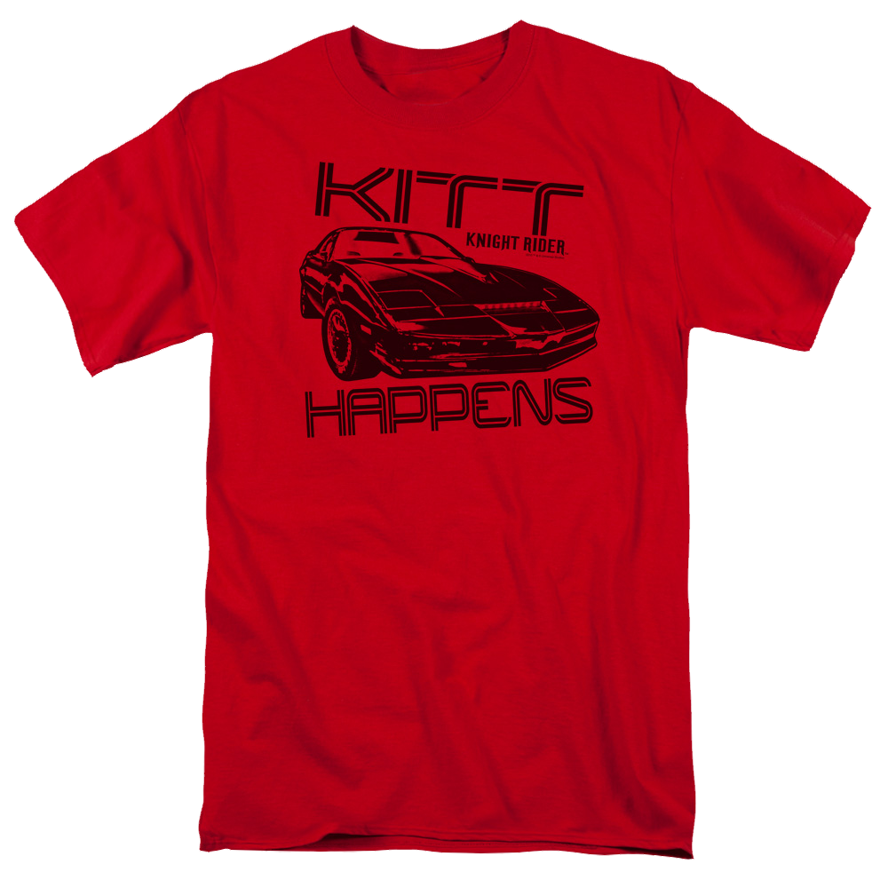 Knight Rider Kitt Happens Men's Regular Fit T-Shirt Men's Regular Fit T-Shirt Knight Rider