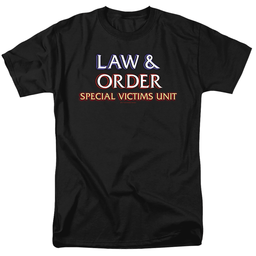 Law and Order: SVU Logo Men's Regular Fit T-Shirt Men's Regular Fit T-Shirt Law & Order