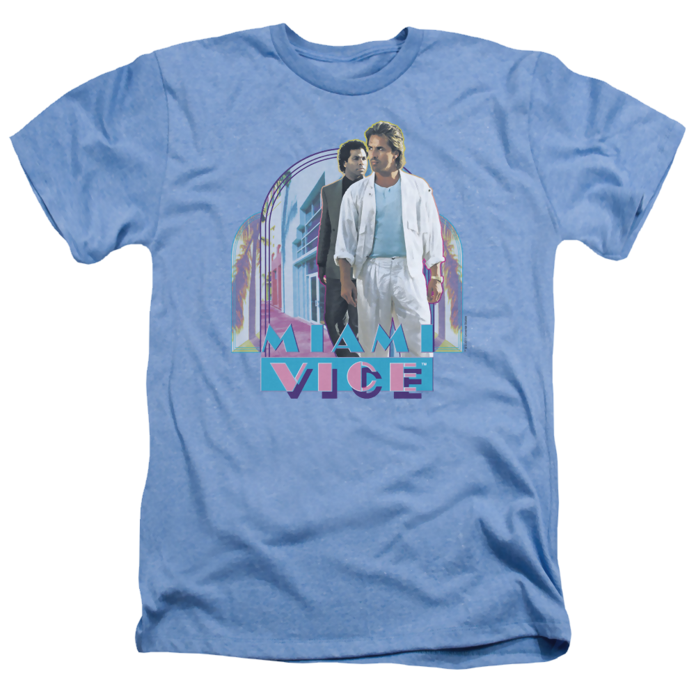 Miami Vice Miami Heat - Men's Heather T-Shirt Men's Heather T-Shirt Miami Vice