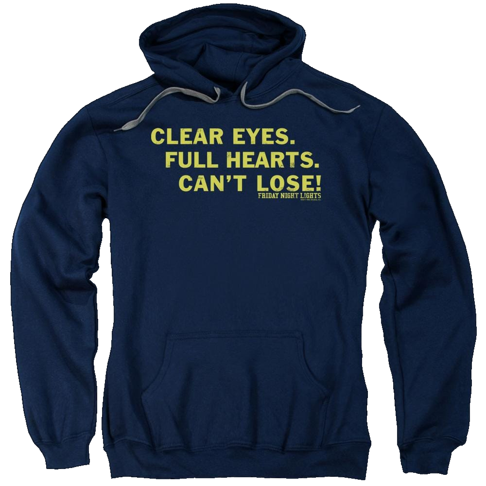 Friday Night Lights Clear Eyes - Pullover Hoodie Pullover Hoodie Friday Night Lights