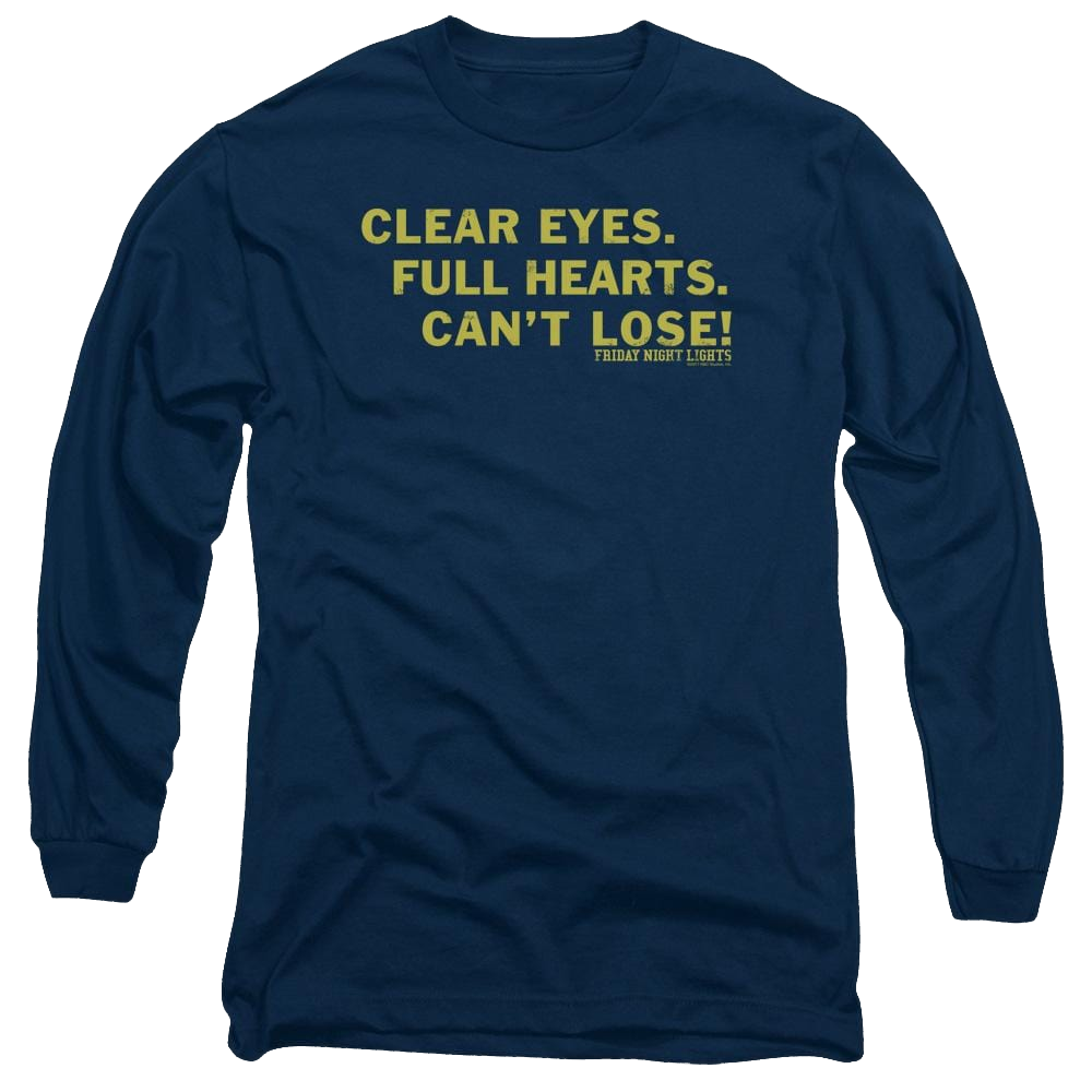Friday Night Lights Clear Eyes - Men's Long Sleeve T-Shirt Men's Long Sleeve T-Shirt Friday Night Lights