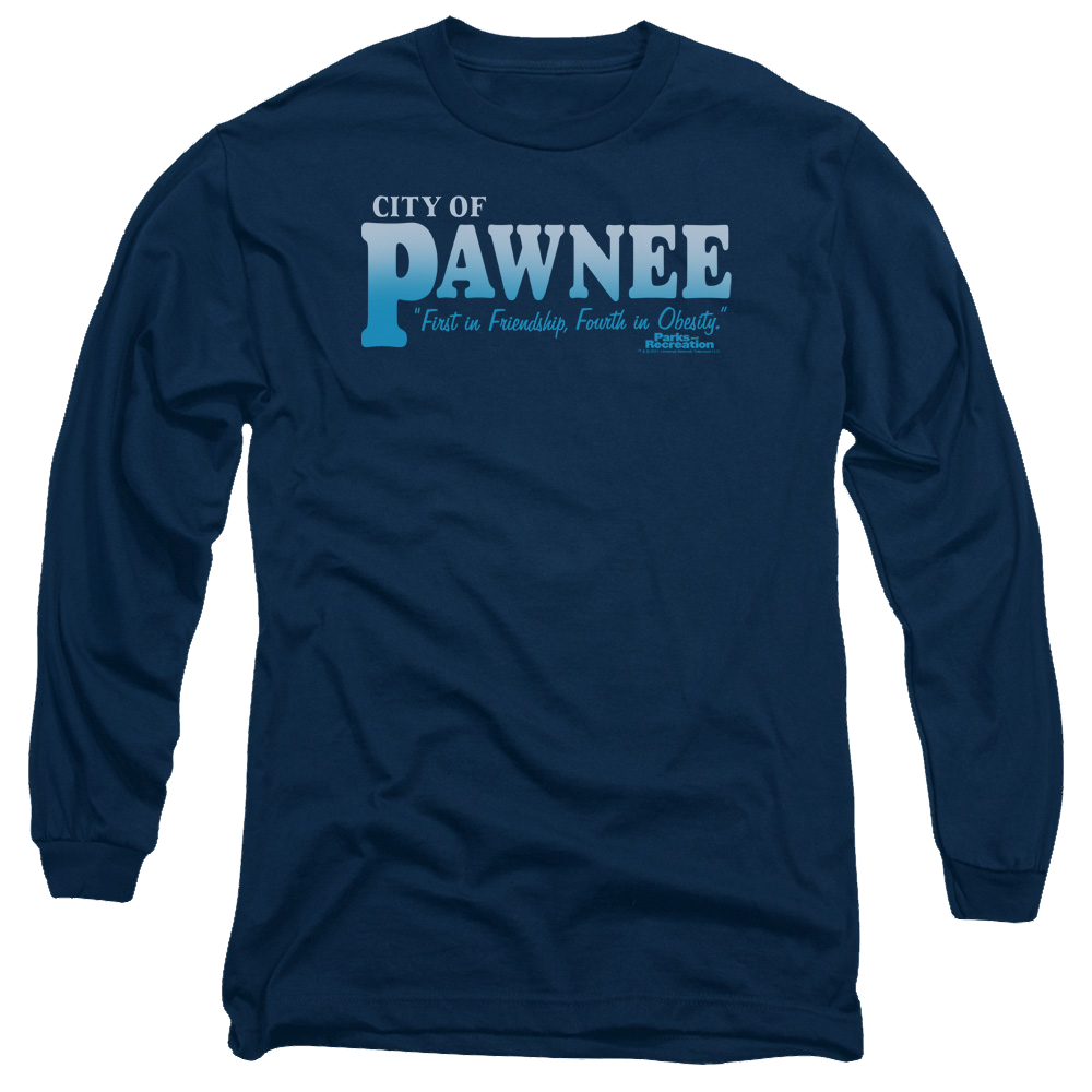 Parks & Recreation Pawnee - Men's Long Sleeve T-Shirt Men's Long Sleeve T-Shirt Parks & Recreation