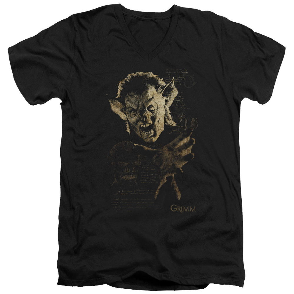Grimm Murcielago - Men's V-Neck T-Shirt Men's V-Neck T-Shirt Grimm