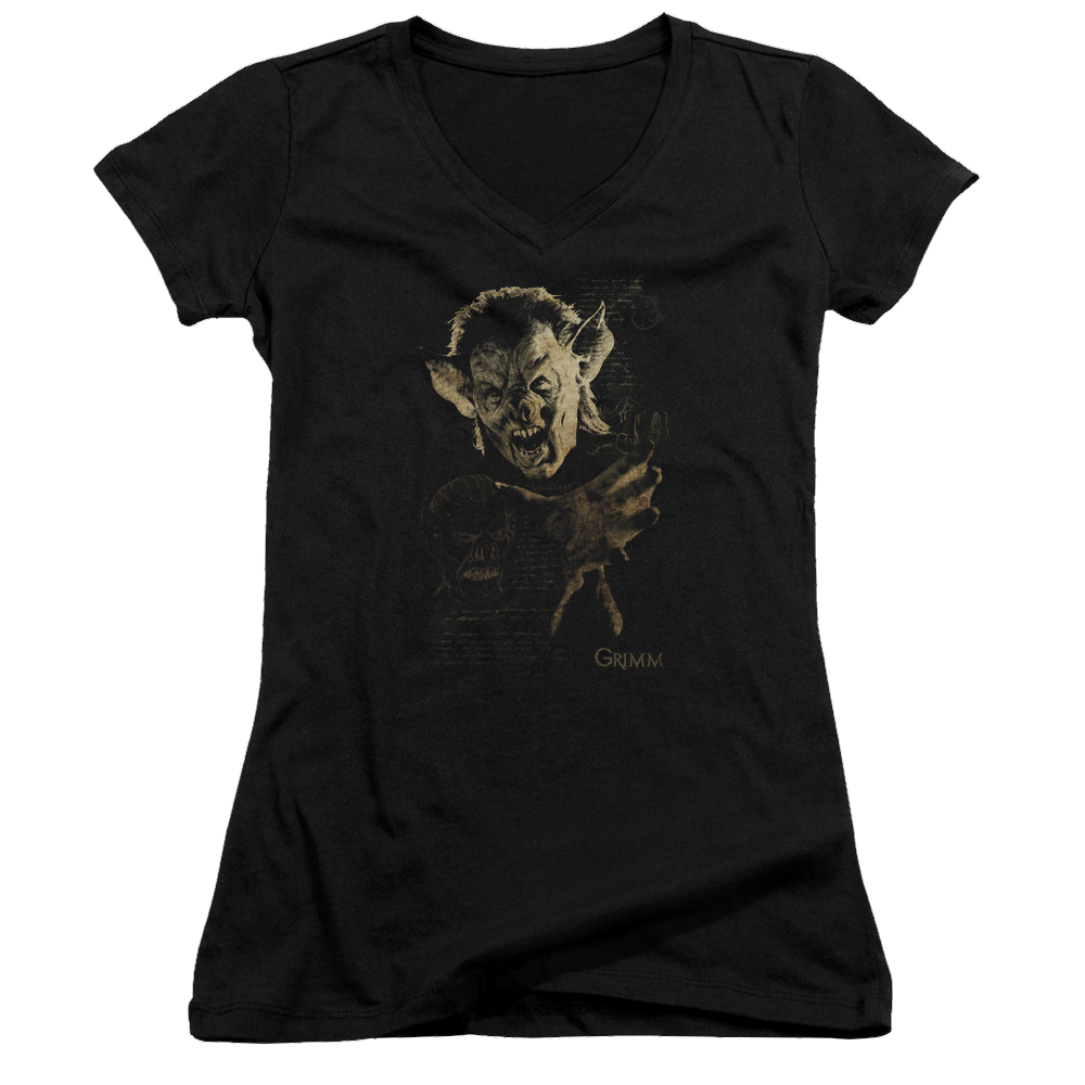 Grimm Murcielago - Juniors V-Neck T-Shirt Juniors V-Neck T-Shirt Grimm