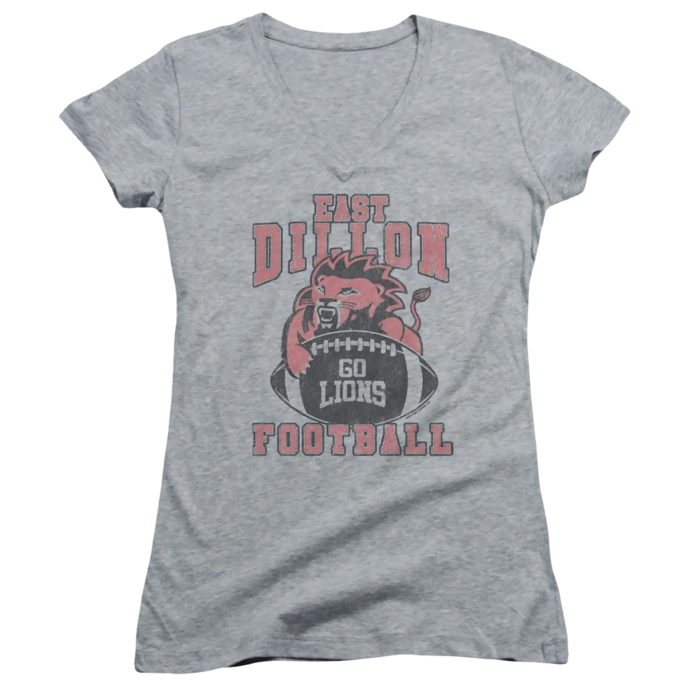 Friday Night Lights Go Lions - Juniors V-Neck T-Shirt Juniors V-Neck T-Shirt Friday Night Lights