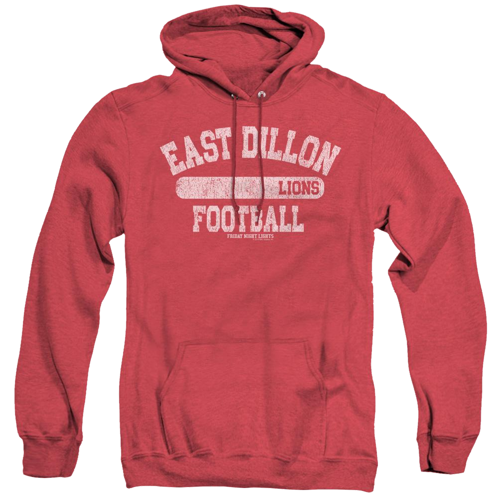 Friday Night Lights Lions Pill Box - Heather Pullover Hoodie Heather Pullover Hoodie Friday Night Lights