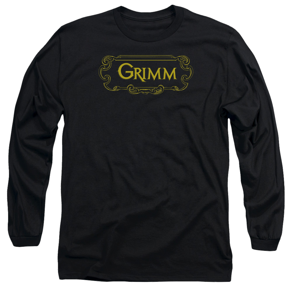 Grimm Plaque Logo - Men's Long Sleeve T-Shirt Men's Long Sleeve T-Shirt Grimm