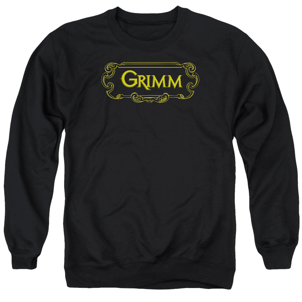 Grimm Plaque Logo - Men's Crewneck Sweatshirt Men's Crewneck Sweatshirt Grimm