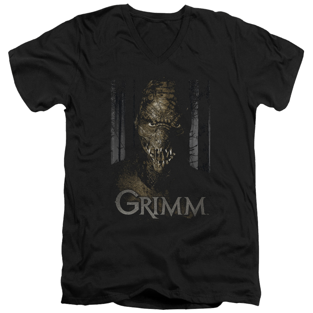 Grimm Chompers - Men's V-Neck T-Shirt Men's V-Neck T-Shirt Grimm
