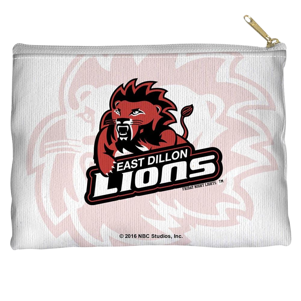 Friday Night Lights - East Dillion Lions Straight Bottom Pouch Straight Bottom Accessory Pouches Friday Night Lights