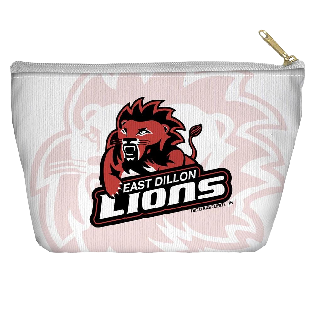 Friday Night Lights - East Dillion Lions Tapered Bottom Pouch T Bottom Accessory Pouches Friday Night Lights