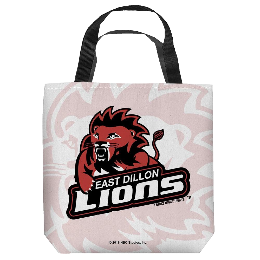 Friday Night Lights - East Dillion Lions - Tote Bag Tote Bags Friday Night Lights