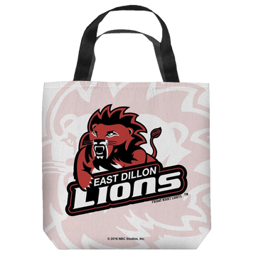 Friday Night Lights East Dillion Lions tote bag