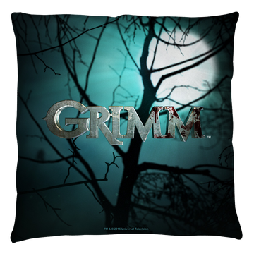 Grimm Logo throw pillow