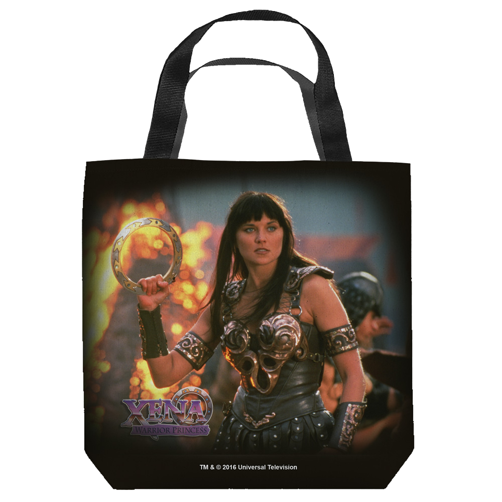 Xena - Chakram Tote Bag Tote Bags Xena Warrior Princess