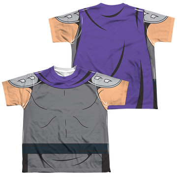 Teenage Mutant Ninja Turtles Tmnt Shredder Costume youth all-over print t-shirt for ages 8 to 12