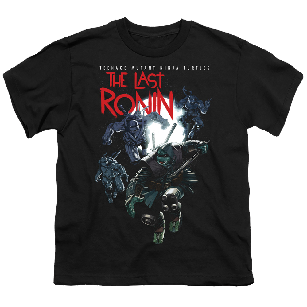Teenage Mutant Ninja Turtles Four Turtles Leap - Youth T-Shirt Youth T-Shirt (Ages 8-12) Teenage Mutant Ninja Turtles