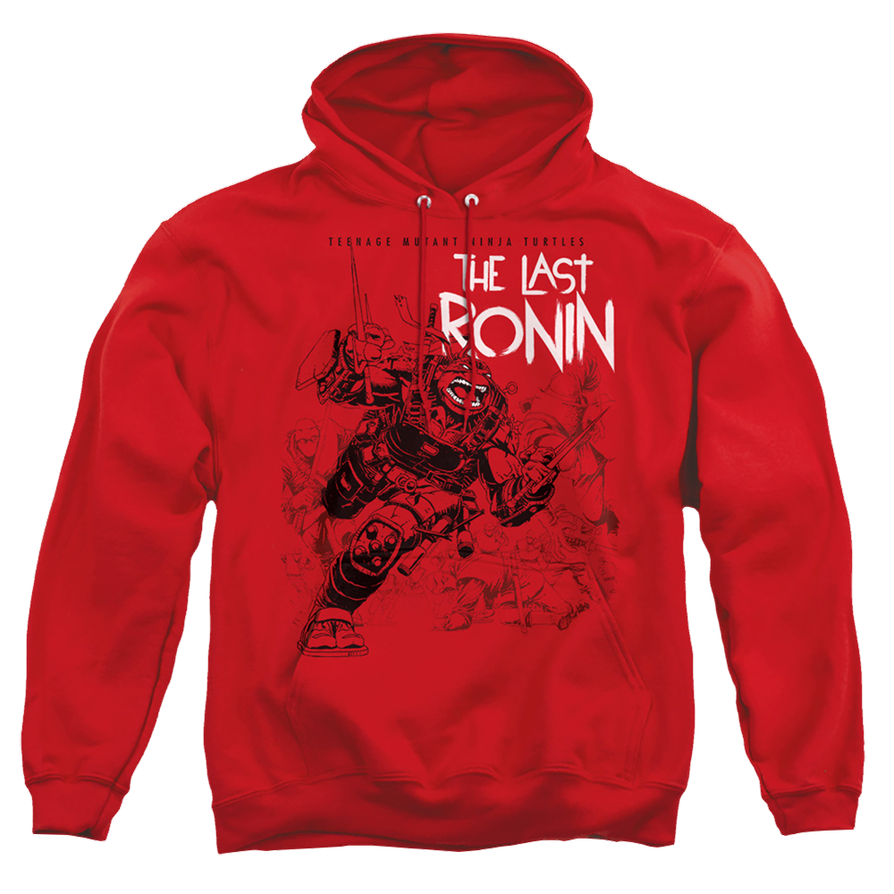 Teenage Mutant Ninja Turtles Charging Ronin - Pullover Hoodie Pullover Hoodie Teenage Mutant Ninja Turtles