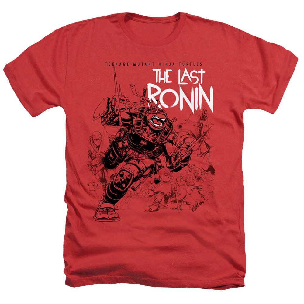 Teenage Mutant Ninja Turtles Charging Ronin - Men's Heather T-Shirt Men's Heather T-Shirt Teenage Mutant Ninja Turtles