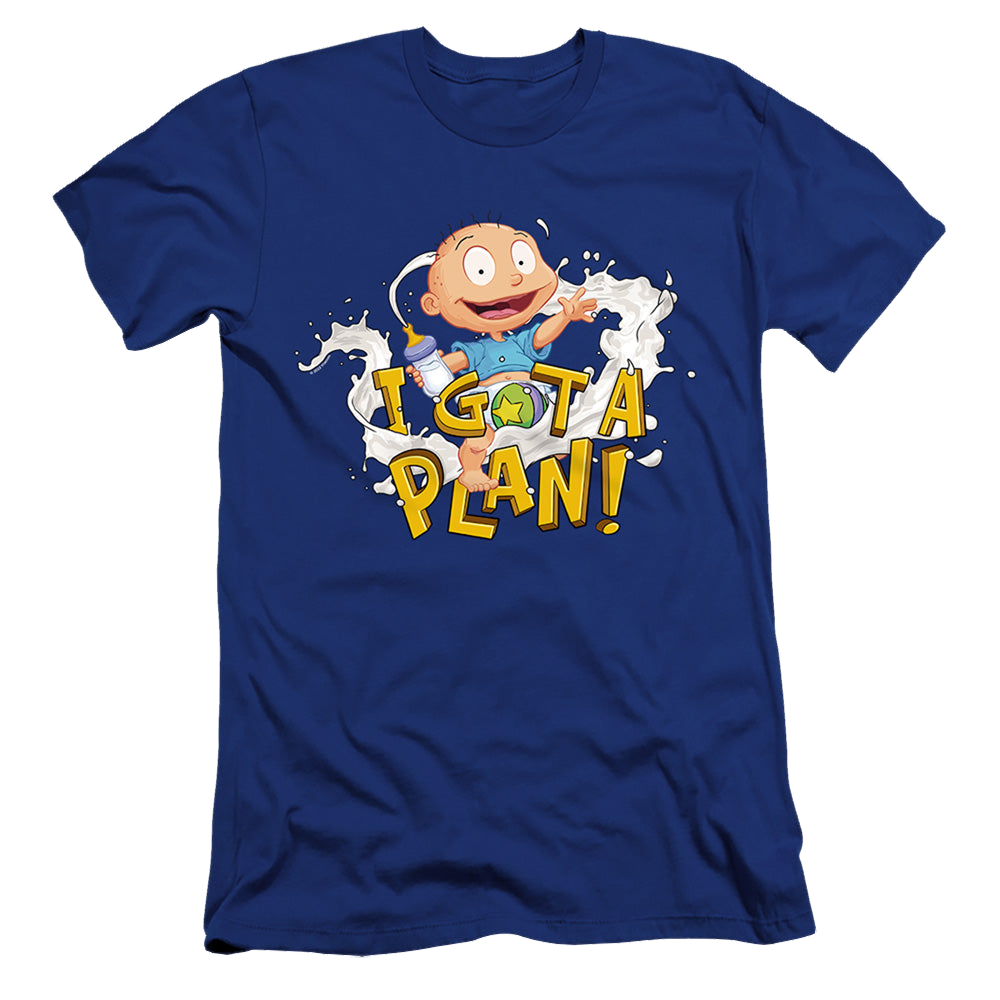 Rugrats Tommy Pickles Has A Plan - Men's Premium Slim Fit T-Shirt Men's Premium Slim Fit T-Shirt Rugrats