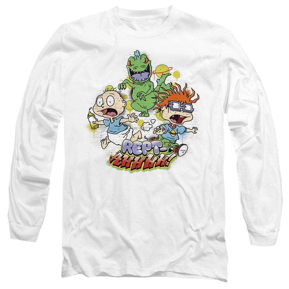 Rugrats Tommy And Chucky Rept-Ahhhhh! - Men's Long Sleeve T-Shirt Men's Long Sleeve T-Shirt Rugrats