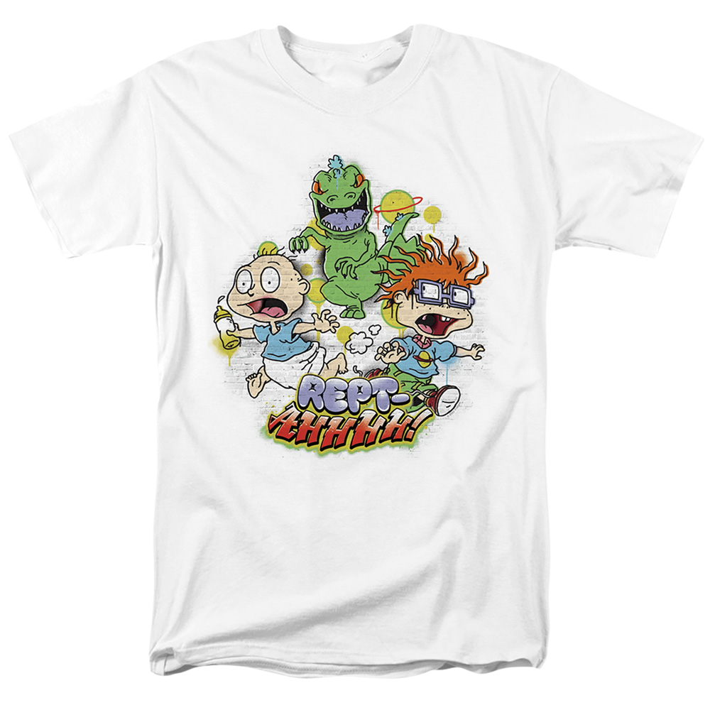 Rugrats Tommy And Chucky Rept-Ahhhhh! - Men's Regular Fit T-Shirt Men's Regular Fit T-Shirt Rugrats