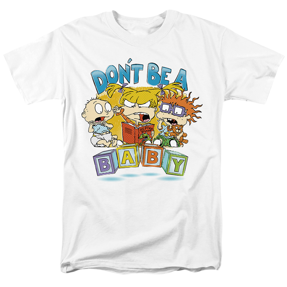 Rugrats Don'T Be A Baby Blocks - Men's Regular Fit T-Shirt Men's Regular Fit T-Shirt Rugrats