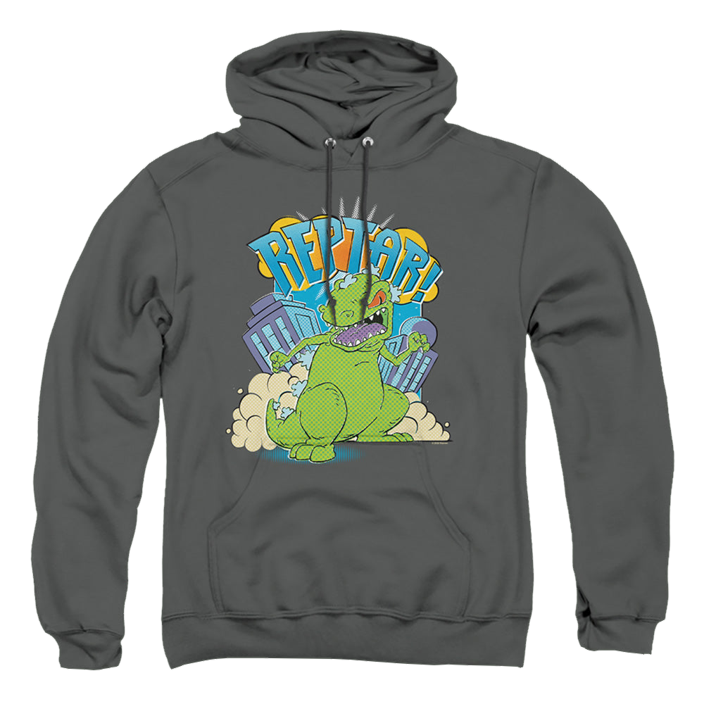Rugrats Reptar Stomp - Pullover Hoodie Pullover Hoodie Rugrats