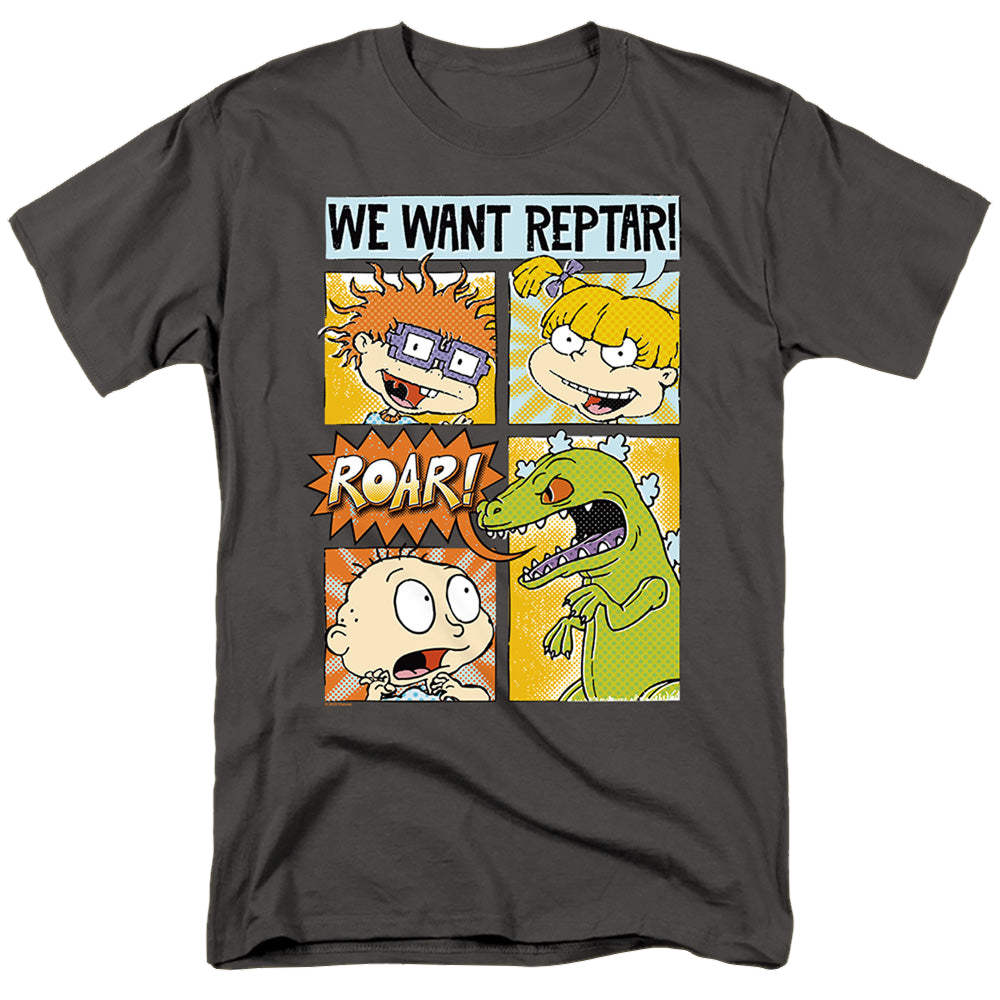Rugrats We Want Reptar! Comic - Men's Regular Fit T-Shirt Men's Regular Fit T-Shirt Rugrats