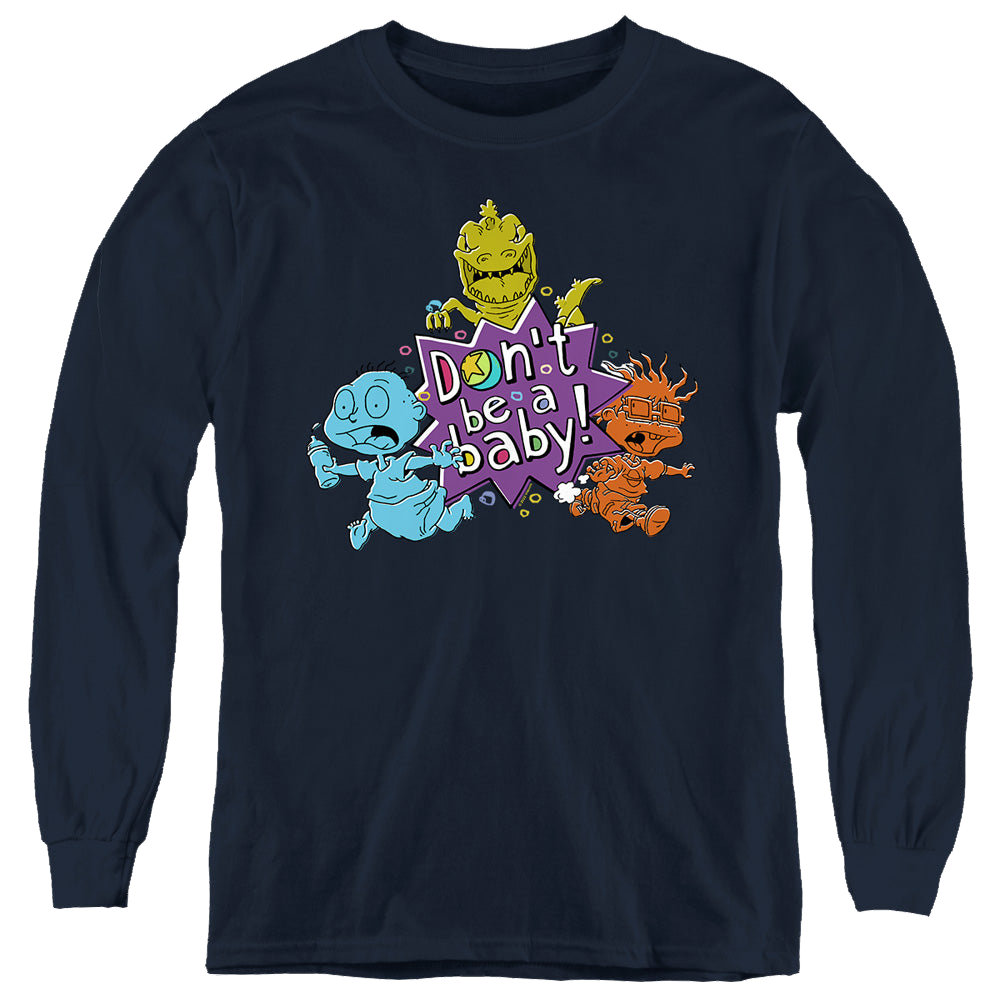 Rugrats Babies Run For The Hills - Youth Long Sleeve T-Shirt Youth Long Sleeve T-Shirt Rugrats