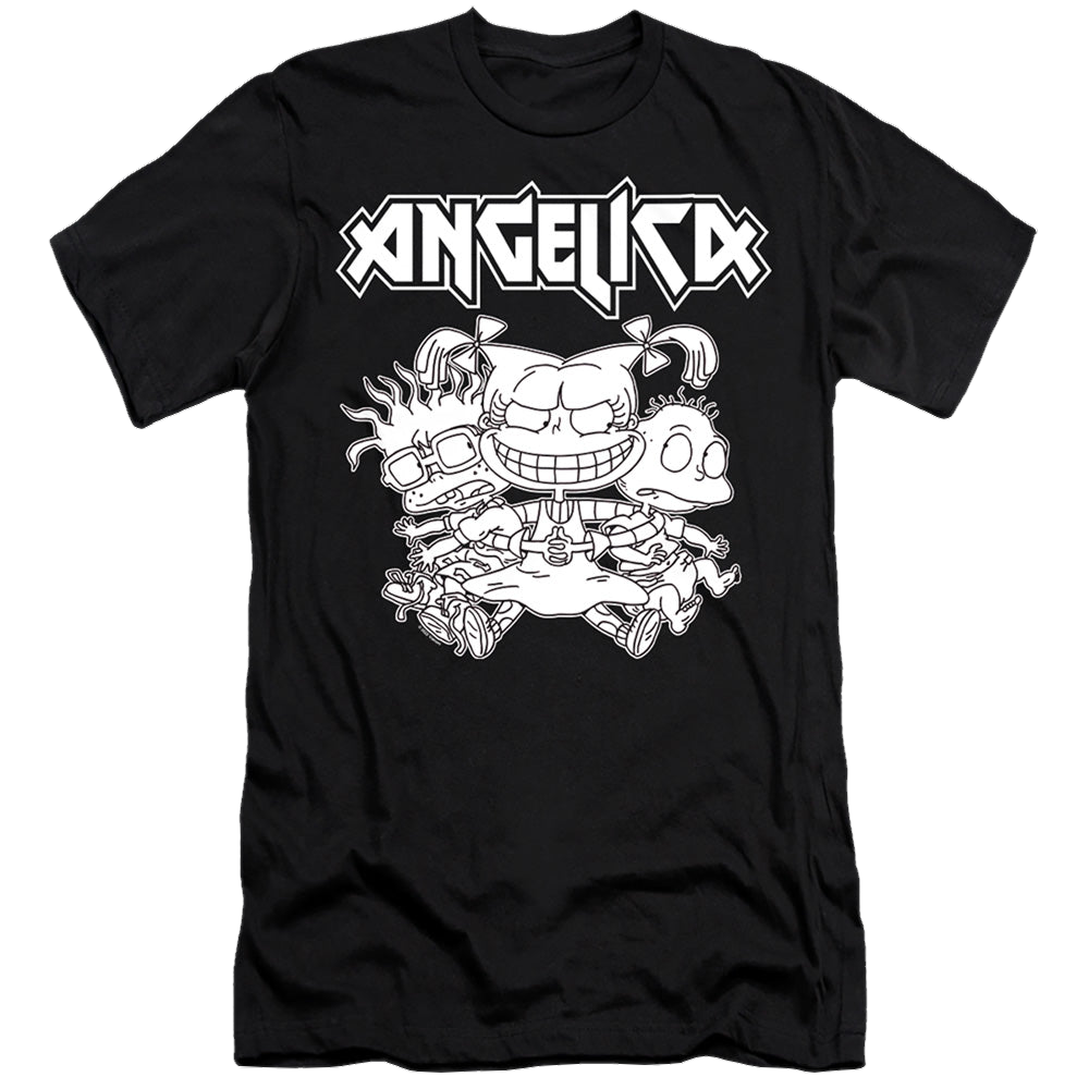 Rugrats Angelica Pickles Rocks - Men's Premium Slim Fit T-Shirt Men's Premium Slim Fit T-Shirt Rugrats