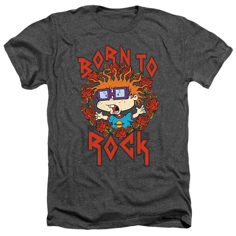 Rugrats Chucky Was Born To Rock - Men's Heather T-Shirt Men's Heather T-Shirt Rugrats