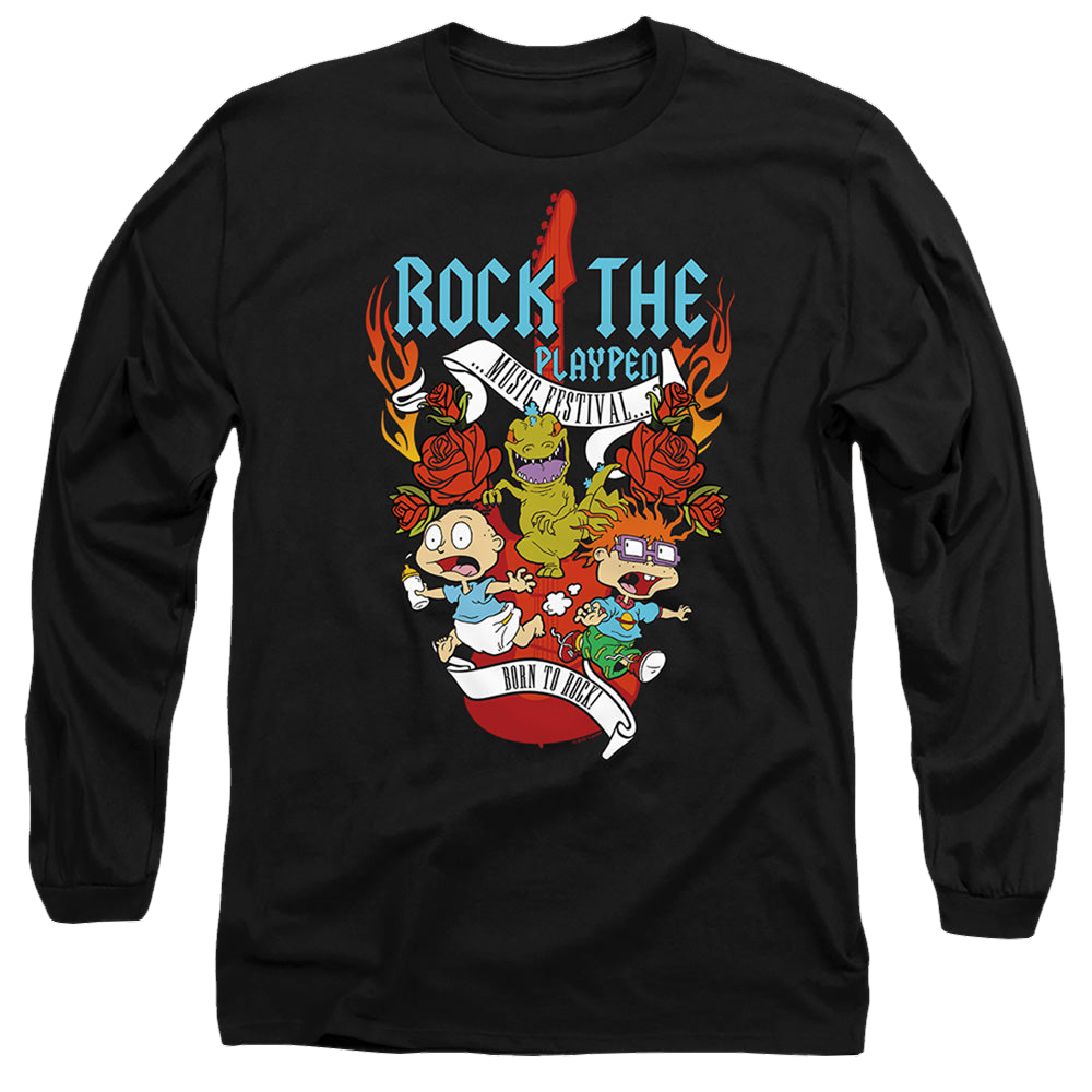 Rugrats Rock The Playpen Music Festival - Men's Long Sleeve T-Shirt Men's Long Sleeve T-Shirt Rugrats