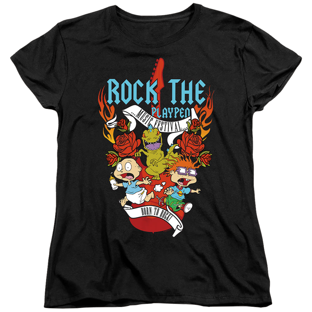 Rugrats Rock The Playpen Music Festival - Women's T-Shirt Women's T-Shirt Rugrats