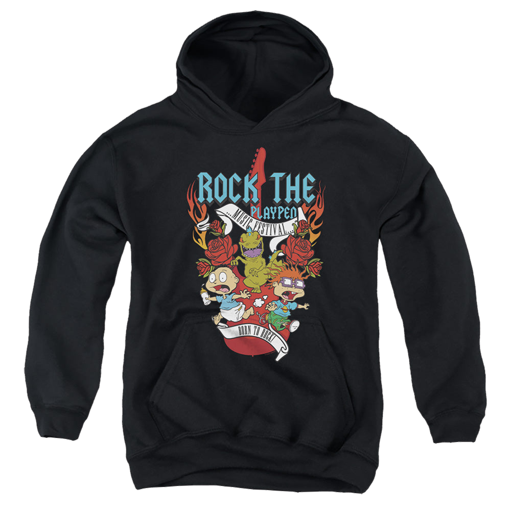 Rugrats Rock The Playpen Music Festival - Youth Hoodie Youth Hoodie (Ages 8-12) Rugrats