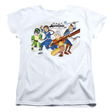 Avatar The Last Airbender Avatars Group - Women's T-Shirt Women's T-Shirt Avatar The Last Airbender