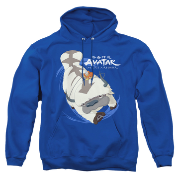 Avatar The Last Airbender Appa In Flight - Pullover Hoodie Pullover Hoodie Avatar The Last Airbender
