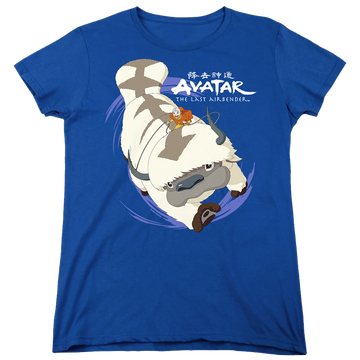 Avatar The Last Airbender Appa In Flight - Women's T-Shirt Women's T-Shirt Avatar The Last Airbender